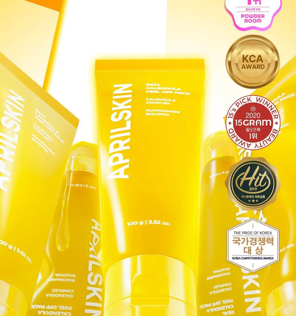 [1+1 더블기획] 에이프릴스킨 리얼 카렌둘라 필오프팩 더블 기획세트(100g+100g) 상세페이지 2